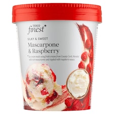 Finest mascarponés jégkrém málnaszósszal 500 ml
