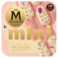 Magnum Mini Multipack Jégkrém Pink Lemonade 6 x 55 ml