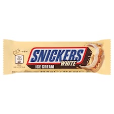 Snickers tejjégkrém, földimogyoróval és lágy karamellel kakaóvajas bevonattal 44,6 ml