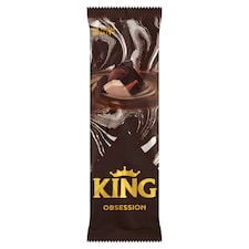 King Obsession fehér csokoládés és csokoládés jégkrém csokoládé ízű töltelékkel 100 ml