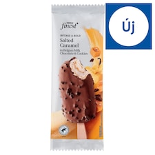 Finest vaníliás tejjégkrém sós karamellával és tejcsokoládéval bevonva 120 ml