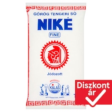 Niké Fine jódozott görög tengeri só 1 kg