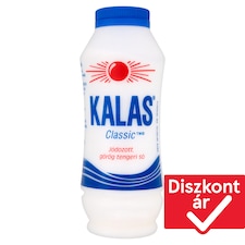 Kalas Classic jódozott görög tengeri só 400 g