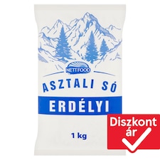 Nett Food erdélyi asztali só 1 kg
