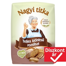 Nagyi titka teljes kiőrlésű rozsliszt 1 kg