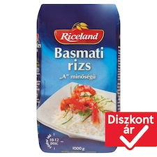 Riceland „A" minőségű Basmati rizs 1000 g