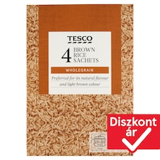 barna rizs főzőtasakban 4 x 125 g (500 g)
