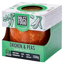 Polcz zöldborsós csirke rizzsel 350 g