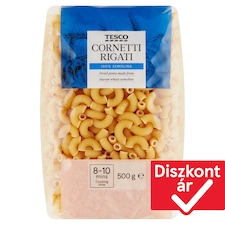 Cornetti Rigati durum száraztészta 500 g