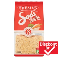 Soós Premio kiskocka házi jellegű nyolctojásos száraztészta 200 g