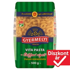 Gyermelyi Vita Pasta Chifferi Rrigati durum száraztészta 500 g