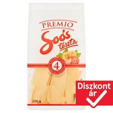 Soós Premio csuszatészta négytojásos száraztészta 200 g