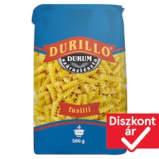 Durillo Fusilli durum száraztészta 500 g