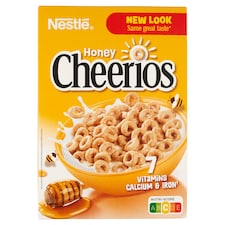 Nestlé Cheerios mézes, ropogós gabonakarika vitaminokkal és ásványi anyagokkal 375 g