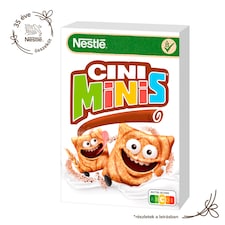 Cini Minis ropogós fahéjas gabonapehely teljes kiőrlésű búzával, vitaminokkal és vassal 375 g