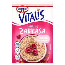 Dr. Oetker Vitalis málnás zabkása alappor málnadarabokkal 53 g