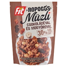 Fit ropogós müzli csokoládéval és mogyoróval 200 g