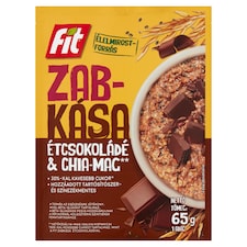 Fit zabkása chia-maggal és étcsokoládéval 65 g