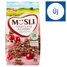 Bonavita ropogós müzli csokival és meggyel 700 g