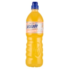 Vitalade Zero vaníliás őszibarack ízű energiamentes, szénsavmentes üdítőital édesítőszerekkel 0,7 l
