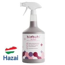 Biobubi WC olaj 750 ml, erdei gyümölcsös illattal, visszaküldhető flakonban.