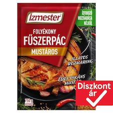 Ízmester mustáros folyékony fűszerpác 80 ml