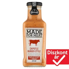 Kühne Made for Meat burger stílusú chipotle paprikás szósz 235 ml
