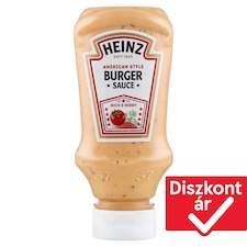 Heinz mustáros-kapros ízű hamburger szósz 230 g
