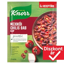 Knorr mexikói chilis bab alap 50 g