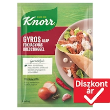 Knorr gyros alap fokhagymás dresszinggel (30 g + 10 g) 40 g