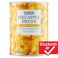 ananászdarabok cukrozott lében 565 g