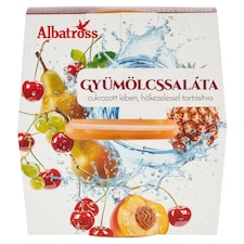 Albatross gyümölcssaláta cukrozott lében 230 g