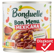 Bonduelle Bon Menu Mexicana vörösbab kukoricával, enyhe mexikói mártásban 430 g