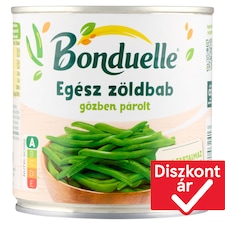 Bonduelle gőzben párolt egész zöldbab 295 g