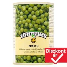 Happy Frucht osztályozatlan zöldborsó konzerv 400 g