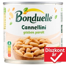 Bonduelle gőzben párolt cannellini fehérbab 310 g