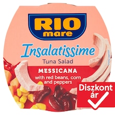 Rio Mare Insalatissime Messicana zöldséges készétel tonhallal 160 g