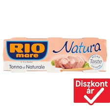 Rio Mare Natura tonhaldarab natúr lében 3 x 56 g