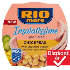 Rio Mare Insalatissime Chickpeas zöldséges készétel tonhallal 160 g