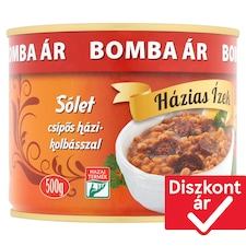 Házias Ízek sólet csípős házikolbásszal 500 g