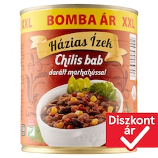 Házias Ízek chilis bab darált marhahússal 800 g
