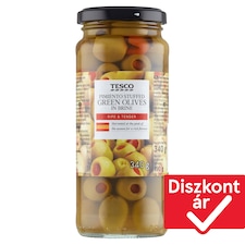 paprikakrémmel töltött zöld olívabogyó 340 g