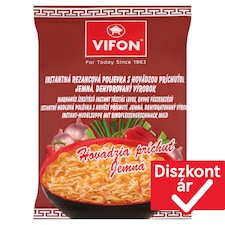 Vifon enyhe fűszerezésű marhahús ízesítésű instant tésztás leves 60 g