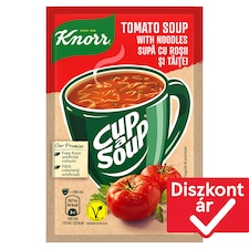 Knorr Cup a Soup intant paradicsomleves tésztával 19 g