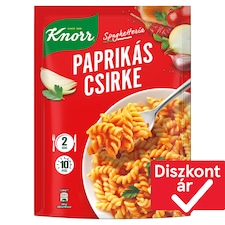 Knorr tészta paprikás csirkés szószban 168 g