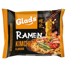 Glads Ramen instant tésztaleves külön csomagolt kimchi-ízű szósszal 105 g