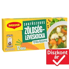 Maggi sokfűszeres zöldségleveskocka 12 db 120 g