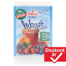 Haas Quittin Cukor Stop zselésítő befőzőszer lekvár készítéséhez 3 x 25 g