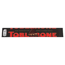 Toblerone étcsokoládé mézzel és mandulával 100 g