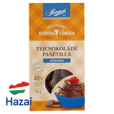 Szerencsi Konyhatündér tejcsokoládé pasztilla 90 g